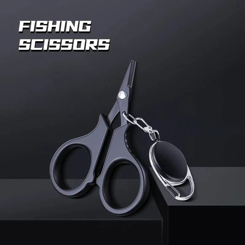 Fishing Line Cutter - Przenośne nożyczki wędkarskie z wysuwanym sznurkiem