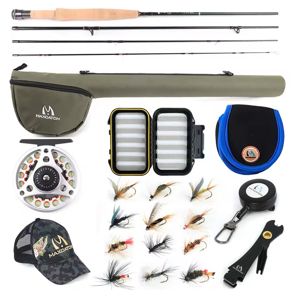 Fishing Line Box - MAXIMUMCATCH Ultralite/V-light 6ft-7.6ft 2/3wt Wędka muchowa