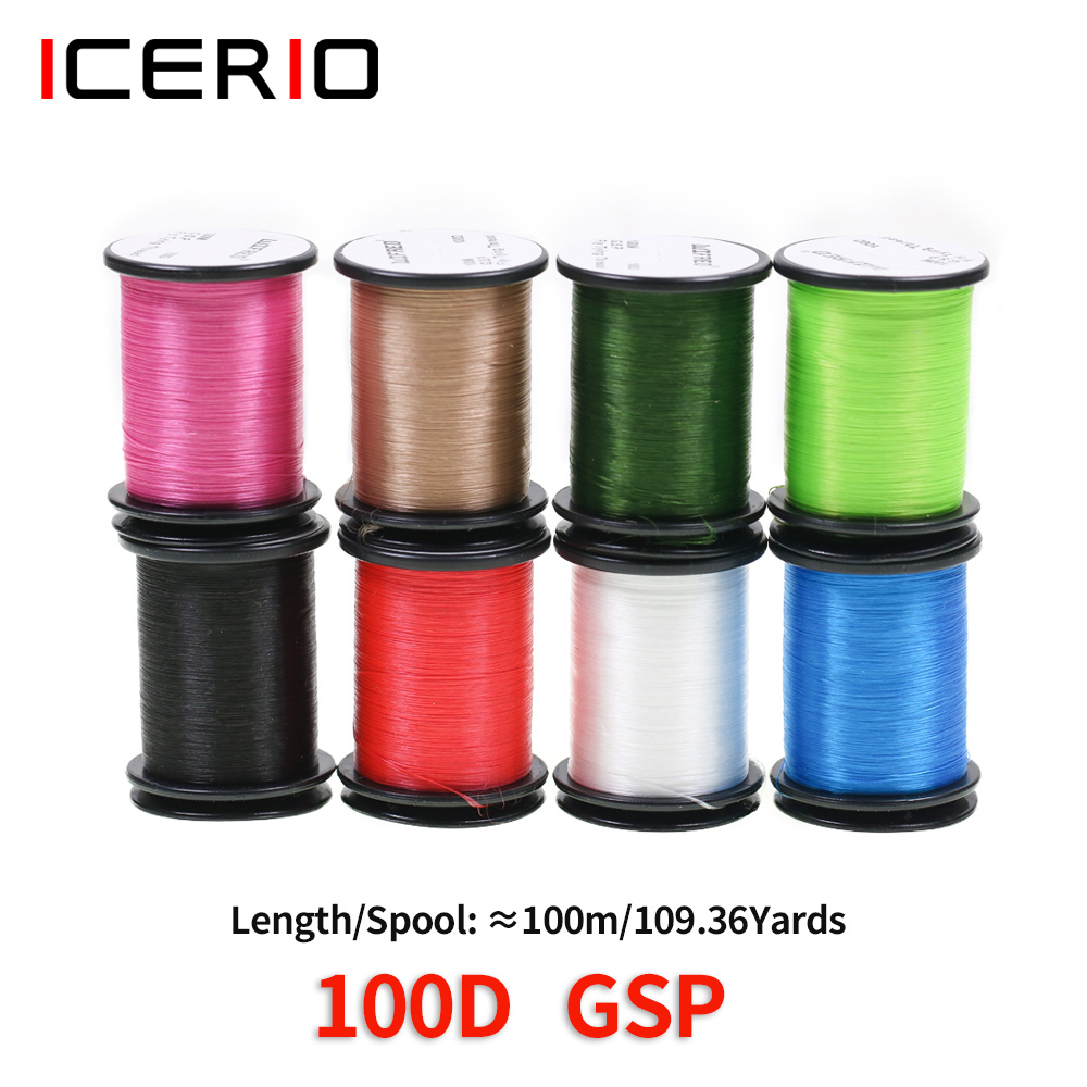 ICERIO 2PCS 100D GSP Fly Tying – Ice Fishing Line recenzja i cena